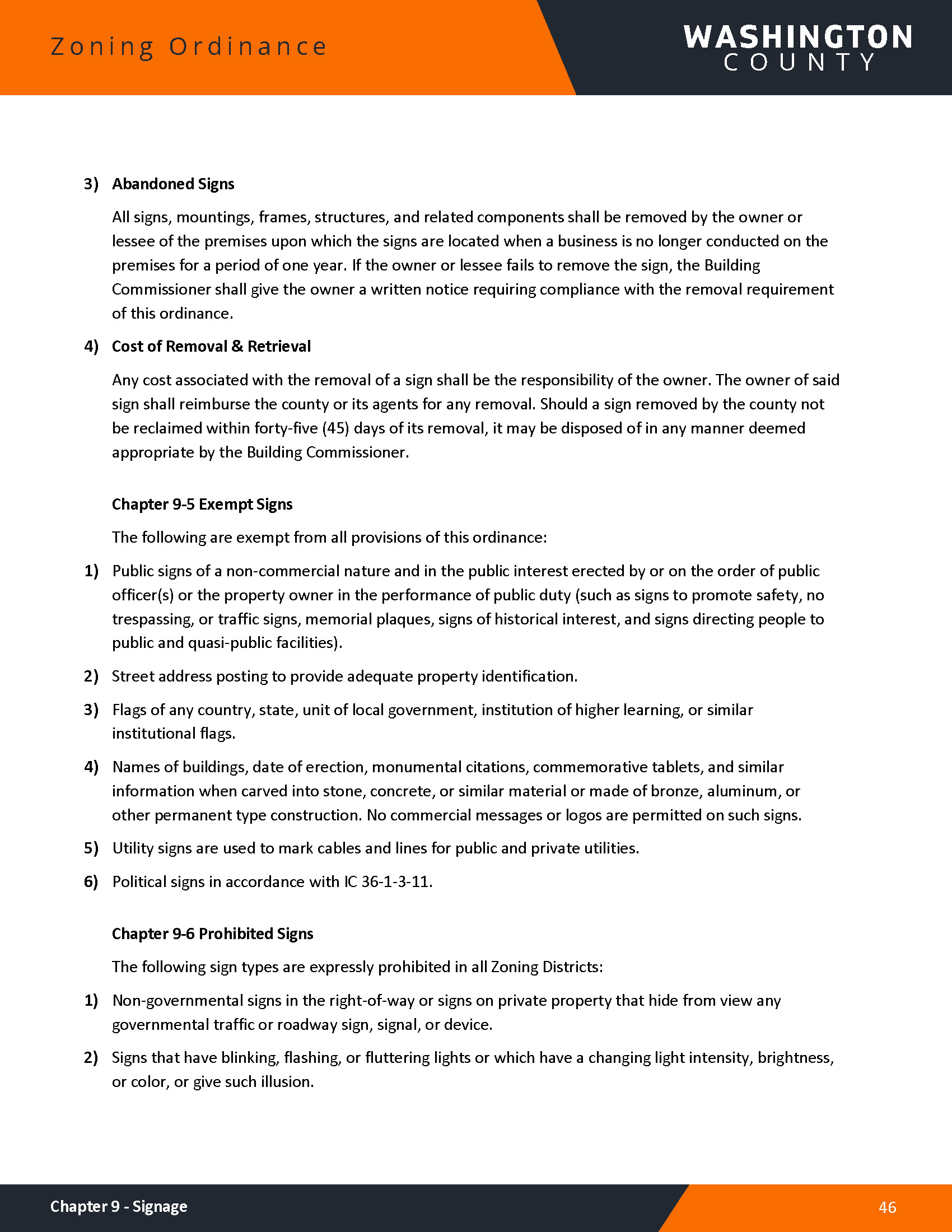 Washington County Zoning Ordinance1 12 25 Page 051